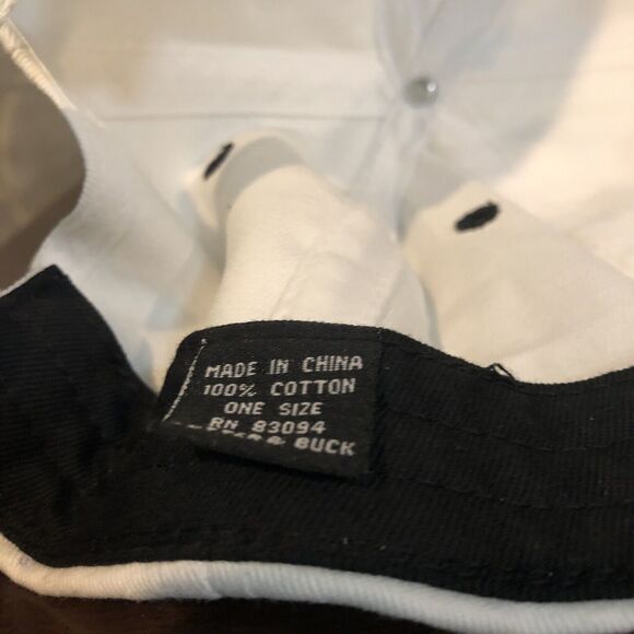 The Prestige Golf Hat Cap Adjustable Strapback Cutter & Buck White Logo Outdoors - Picture 10 of 10